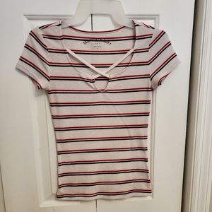 Red white and blue shirt